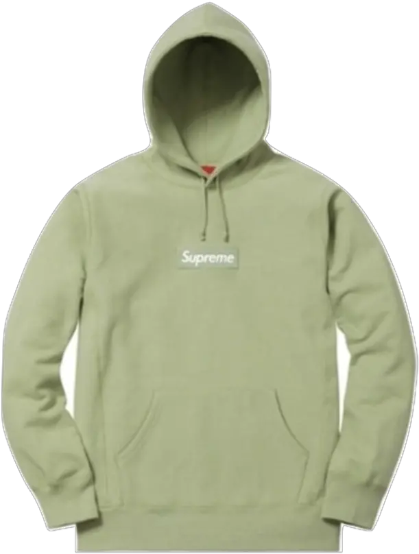 Download Supreme Box Logo Hooded Supreme Hoodie Box Logo Sage Png Supreme Box Logo Png