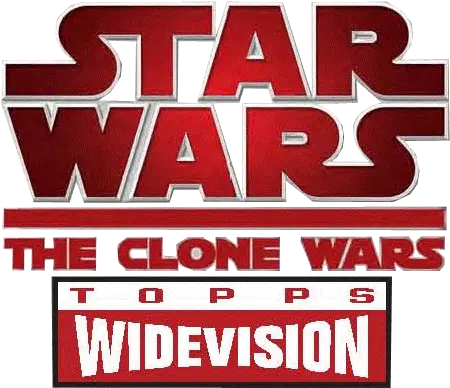 Star Wars Clone Widevision Trading Cards Star Wars The Clone Wars Png Star Wars The Clone Wars Logo