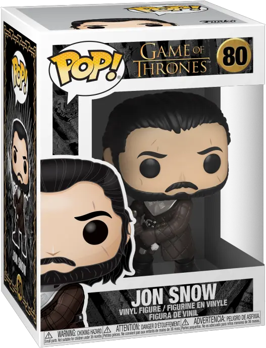 Funko Pop Tv Game Of Thrones S8 Jon Snow Walmartcom Arya With Two Headed Spear Funko Png Jon Snow Png