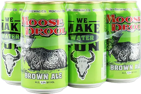 Big Sky Moose Drool Brown Ale Big Sky Moose Drool Brown Ale 6pack Png Drool Png