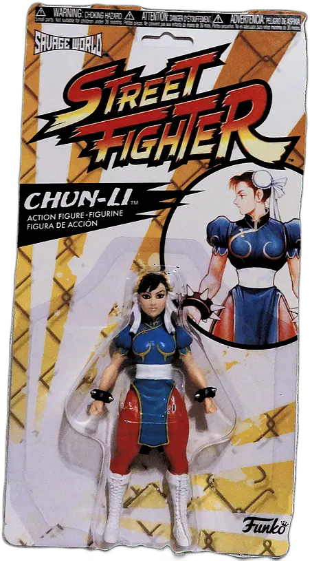 Funko Savage World Street Fighter Chun Li Action Figure Dominicu0027s Horrors Street Fighter Savage World Action Figure Png Chun Li Png