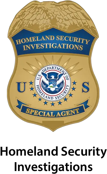 About First Responders Childrenu0027s Foundation Support Badge Homeland Security Investigations Png Security Badge Icon