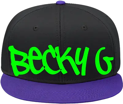 Becky G Bubba Wool Blend Snapback Flat Baseball Cap Png Becky G Png