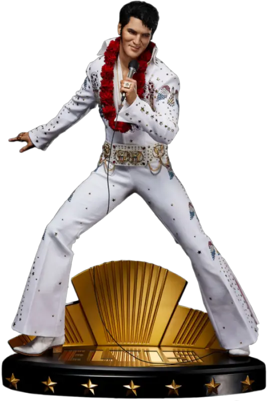 Elvis Presley Elvis Aaron Presley 14 Scale Statue Elvis Presley Elvis Aaron Presley 1 4 Scale Statue Png Elvis Icon