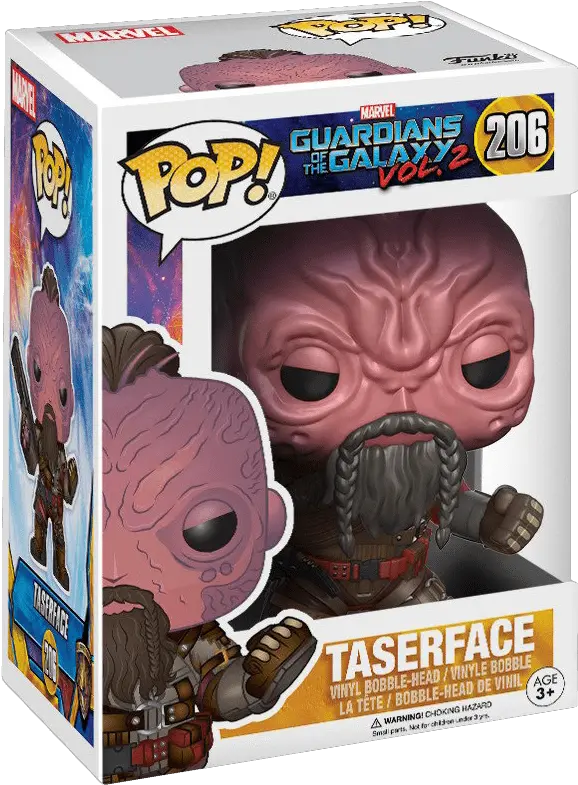 Funko Pop 2 Taserface Marvel Guardians Of The Galaxy Vol Tv Funko Pop Marvel Guardians Of The Galaxy Png Guardians Of The Galaxy Vol 2 Png