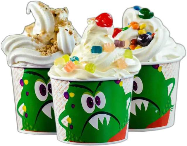 Monster Yogurt Monster Yogurt Png Frozen Yogurt Png