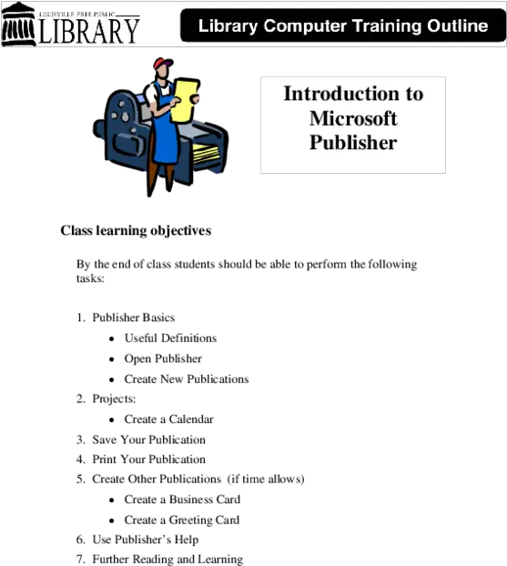 Pdf Introduction To Microsoft Publisher Escam Cameroon Publisher Introduction Png Microsoft Publisher Icon