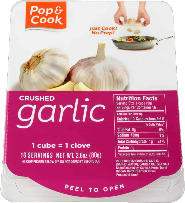 Pop Cook Pop And Cook Crushed Garlic Png Garlic Png