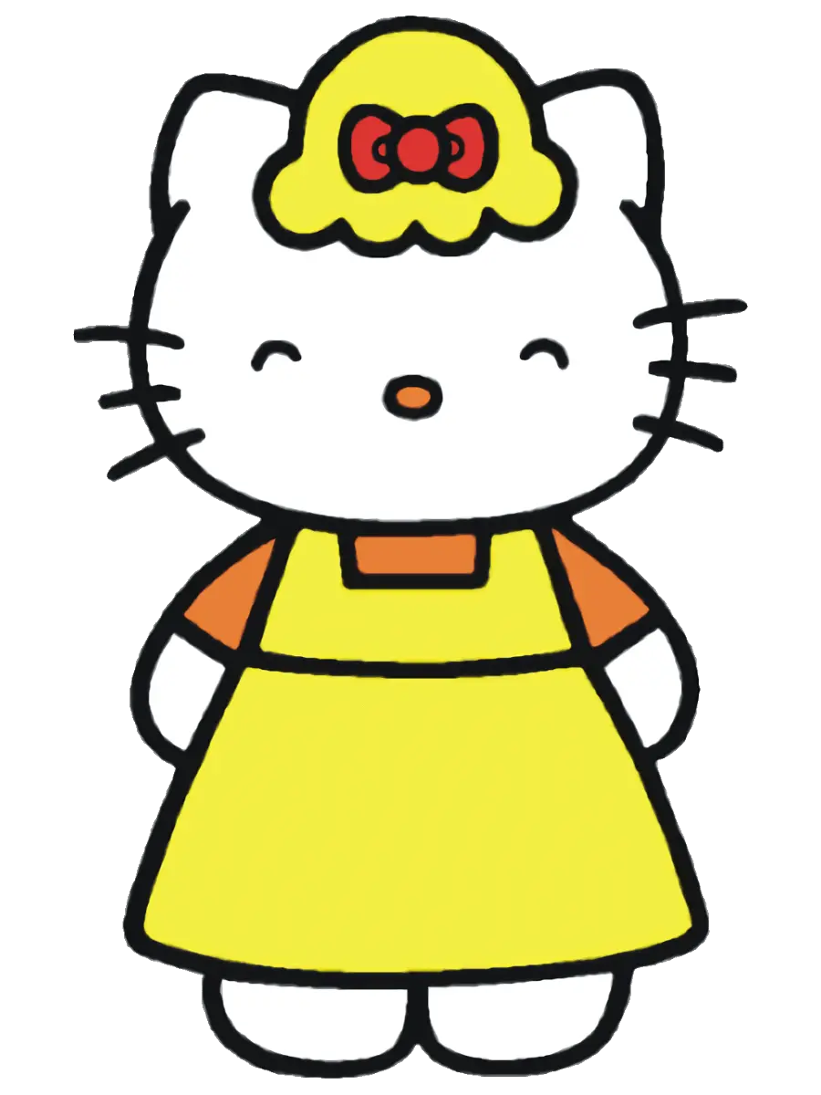 Silueta Hello Kitty Png