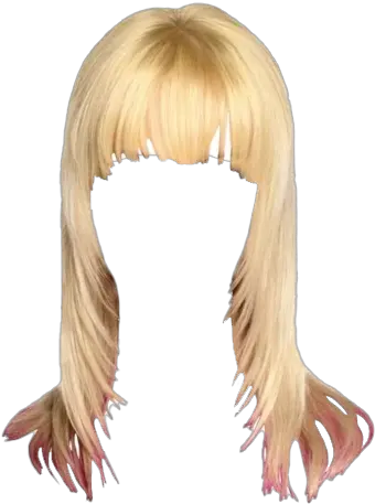 Blonde Hair Png Transparent Image Mart Blond Bangs Wig Transparent Blonde Hair Png