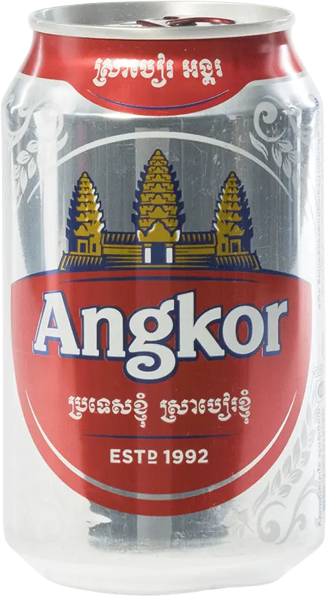 Angkor Beer Can 33cl Gold Quality Award 2020 From Monde Angkor Premium Angkor Beer Logo Png Beer Can Png