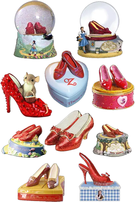 Curiozity Corner Museum Pt 2 Collecting Ruby Slippers Wizard Of Oz San Francisco Music Box Company Png Ruby Slippers Png