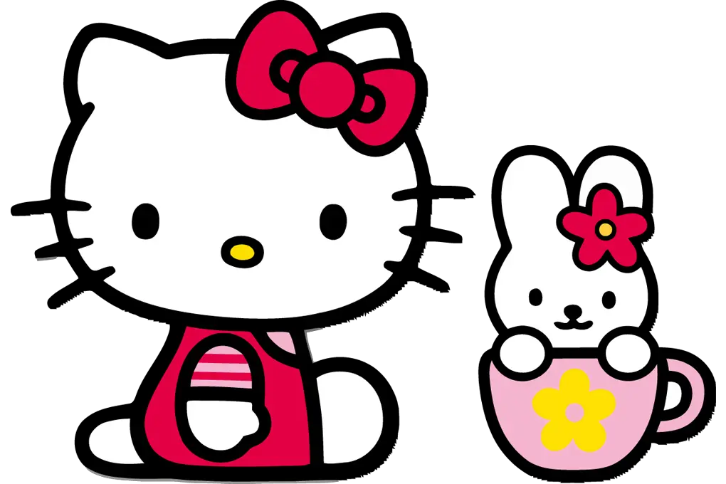 I Love Hello Kitty Png