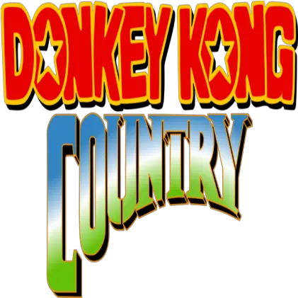 Donkey Kong Country Snes Logo Donkey Kong Logo Transparent Png Snes Logo Png