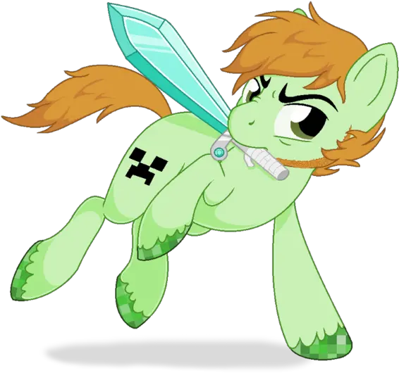 Minecraft Diamond Sword Transparent Background Posted By Mythical Creature Png Rainbow Six Icon Teamspeak 16x16