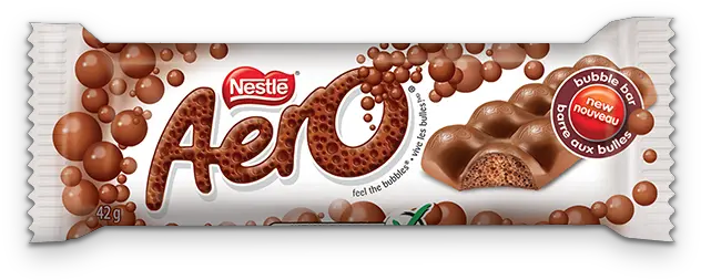 Download Aero Nestle Chocolate Snack Candy Bar Aero Aero Chocolate Bars Png Chocolate Bar Png