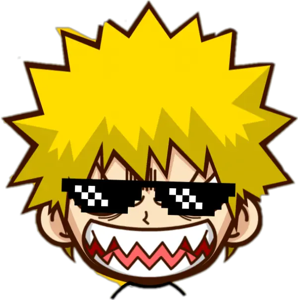 Mecrageux Et Thug Life Sticker By Lennyantman Kakashi En Super Mii Png Thug Life Transparent