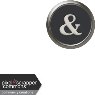 Times To Remember Mini Kit Typewriter Key Ampersand Vintage Typewriter Key M Png Ampersand Transparent Background