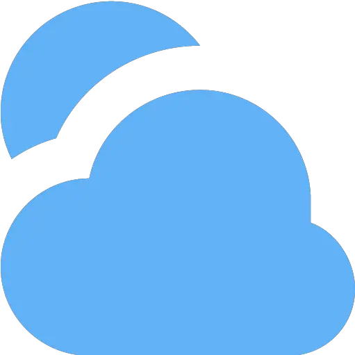 Tropical Blue Cloudy Icon Free Tropical Blue Weather Icons Vertical Png Onedrive Icon