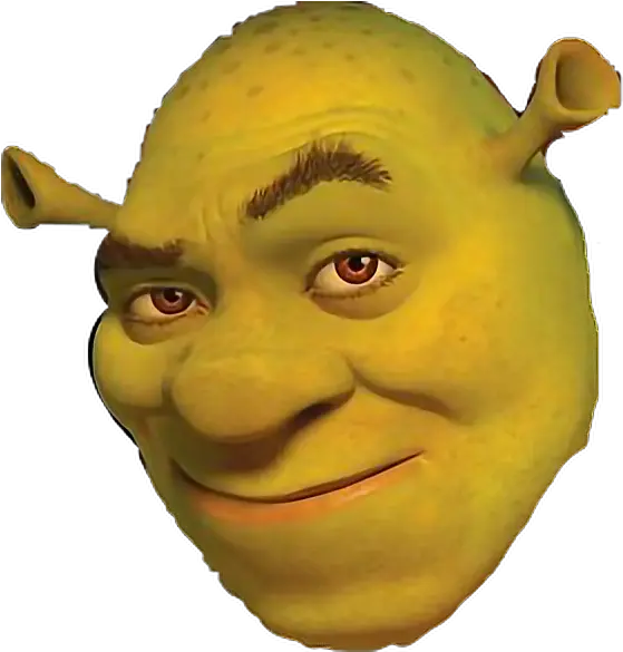 Head Clipart Shrek Picture Funny Face Transparent Background Png Shrek Head Png