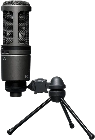 Audio Technica At2020 Usb Microphone Transparent Png Stickpng Audio Technica At2020 Specifications Vintage Microphone Png