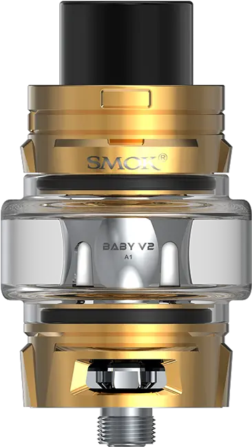 Download Hd Best For Max Vape Smok Tfv8 Baby V2 Tank Smok Tfv8 Baby V2 Tank Green Png Smok Png