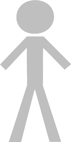 Grey Man Clip Art Vector Clip Art Online White Stick Figure Png Person Clipart Png