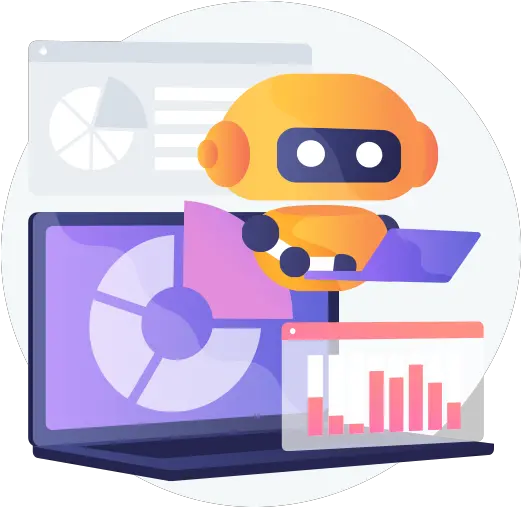 Sadup Softech Staffing Development Digital Marketing Automation Png Green Robot Icon