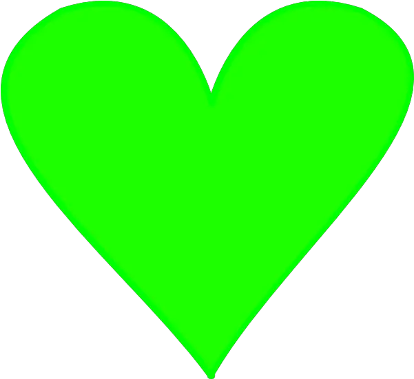 Green Heart Clip Art Vector Clip Art Online Green Heart Clipart Png Neon Heart Png