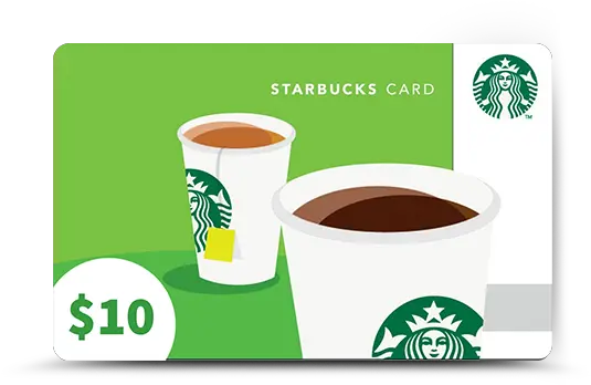 Influencer Marketing Survey Hub Starbucks Gift Card Png Starbucks Logo Transparent Background