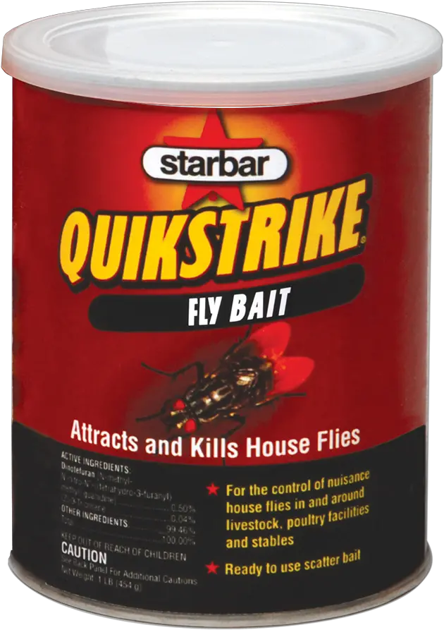 Fly Bait For Farm Quikstrike Starbar Quikstrike Fly Bait Png Flies Png