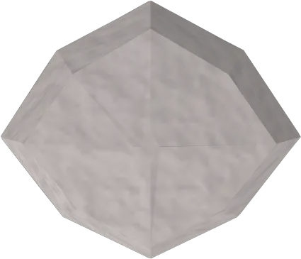 Uncut Diamond The Runescape Wiki Solid Png Snow Day Scuttler Icon