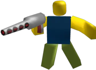 Catalognoob Attack Ray Gun Rumble Roblox Wikia Fandom Gun Barrel Png Roblox Noob Transparent