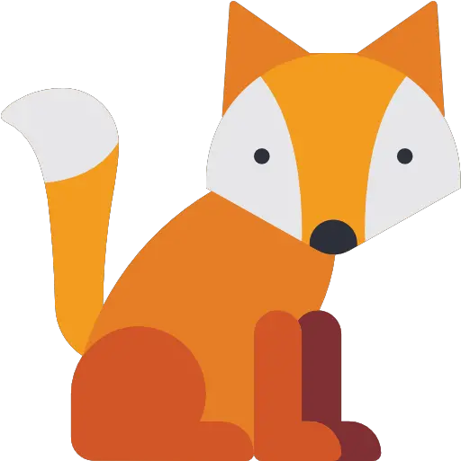 Free Icon Fox Fox Flat Icon Png Fox Icon Free