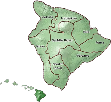 Top Things To Regions Of Big Island Hawaii Png Hawaiian Islands Png