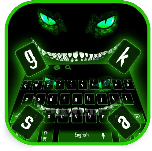 Amazoncom Devil Cheshire Cat Smile Keyboard Theme Office Equipment Png Cheshire Cat Smile Png