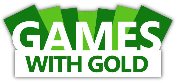 Games With Gold Heading To Xbox One Xbox Games With Gold Logo Png Xbox Live Logo