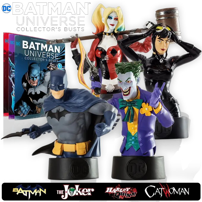Batman Universe Busts Dc Universe Collectibles Bust Png Dc Icon Harley Statue