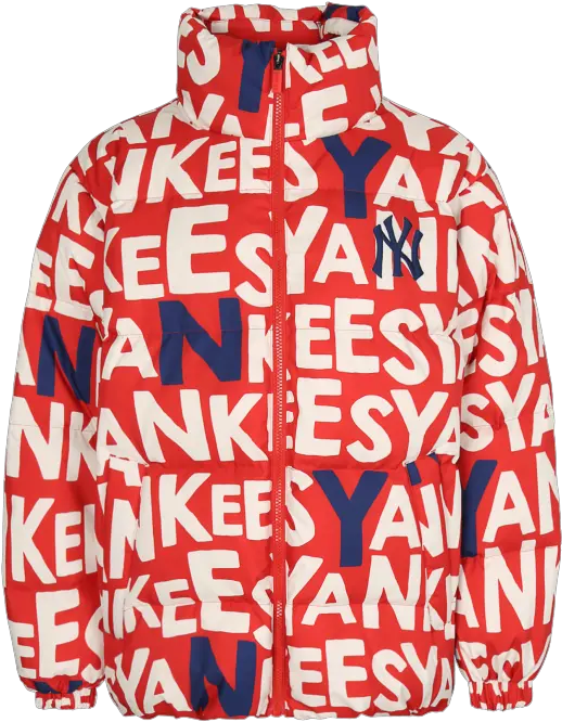 Typo Premium Short Down Jacket New York Yankees 31djz5961 Sweatshirt Png Yankees Png
