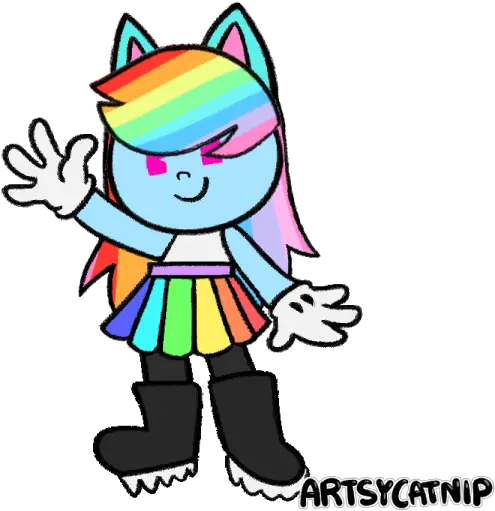 Rainbow Dash Blank Template Imgflip Fictional Character Png Rainbow Dash Icon