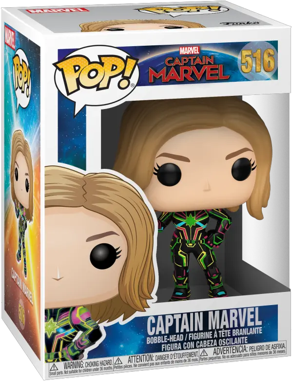 Captain Marvel Funko Captain Marvel Walmart Png Captain Marvel Icon Theater