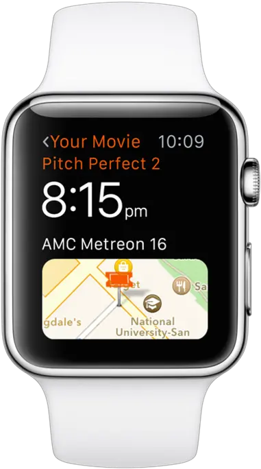 Fandangou0027s Apple Watch App Aims To Replace Your Movie Tickets Classic Apple Watch Face Png Movie Tickets Png