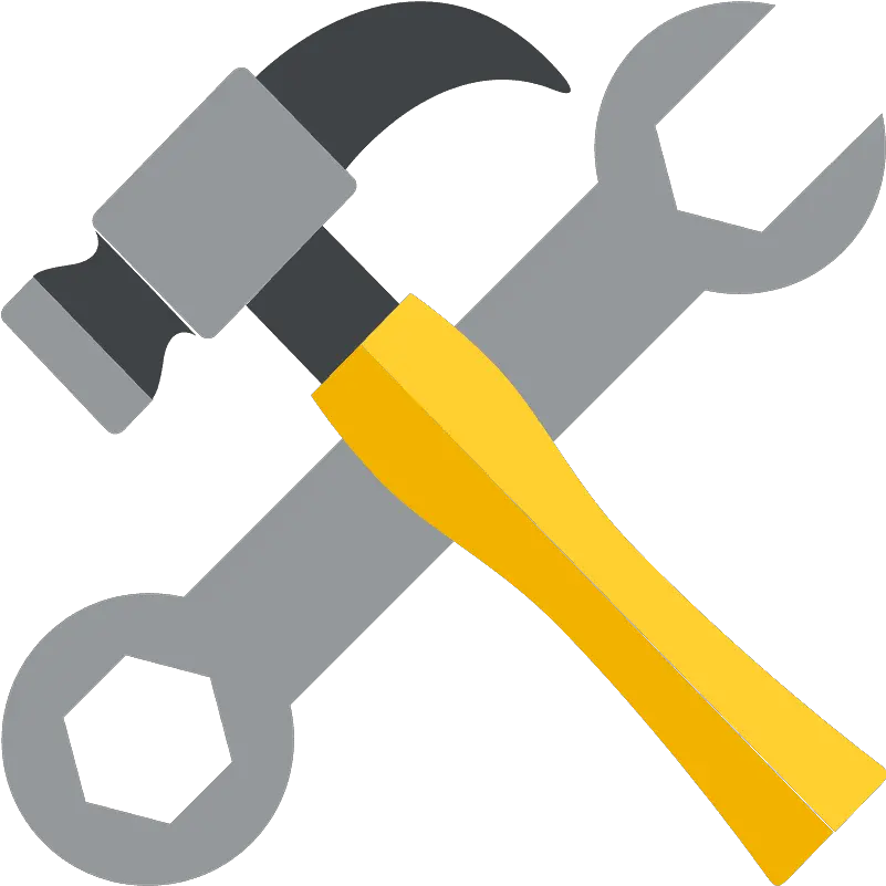 Hammer And Wrench Emoji Clipart Free Download Transparent Hammer And Wrench Clipart Png Hammer Png