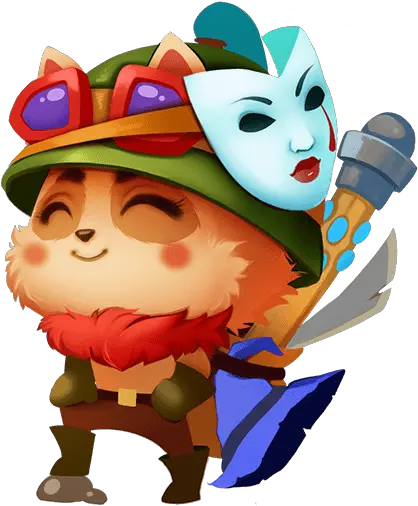 Sticker Teemo 25 Vk Download Free Cartoon Png Teemo Png