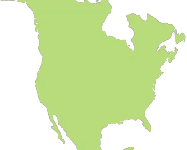 Continent Clipart North America Usa Canada Map Icon Png North America Png