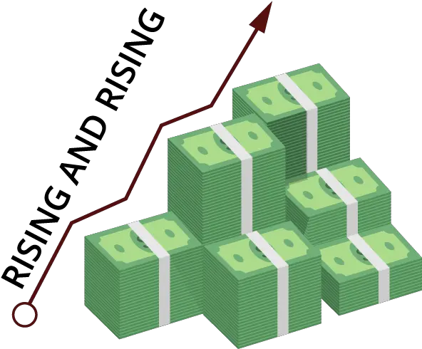 Clip Art Of Stacks Money Piled Up With A Arrow Pointing Graphic Design Png Money Stacks Png