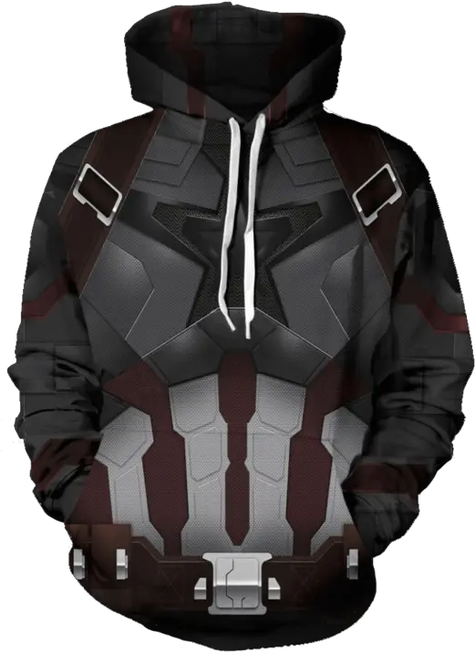 Captain America 3d Print Hoodie Hoodie Png Captain America Infinity War Png