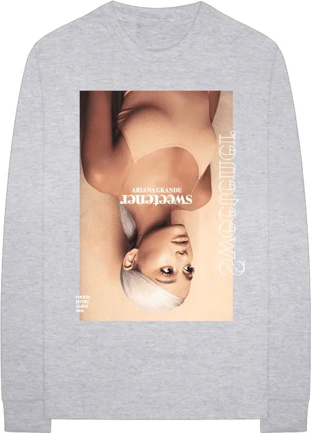 Ariana Grande And Pete Davidson Wearing Sweetener Merch 2018 Ariana Grande Sweetener T Shirt Png Ariana Grande Transparent