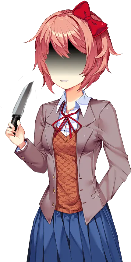 Doki Literature Pixel Art Doki Doki Literature Club Sayori Sprites Png Doki Doki Literature Club Transparent