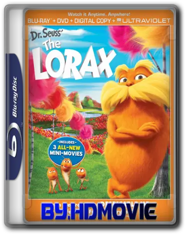 Dr Lorax Blu Ray Png Lorax Png